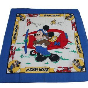 Aviator Mickey Mouse Walt Disney Bandana Scarf USA Pilot